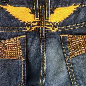 Rare Color Authentic Mens Robin Jeans 